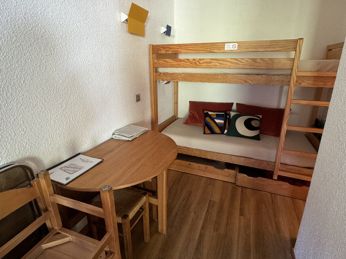 Studio divisible 4 pers au cœur de la station, animaux admis, vue pistes - Photo 3