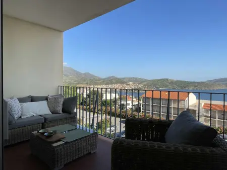 Location appartement à Banyuls sur Mer, Appartement rénové avec vue mer, 2 pièces à Banyuls-sur-Mer