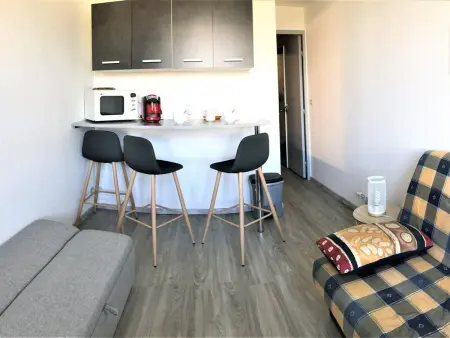 Studio 16m² rénové skis aux pieds, piscine chauffée : photo 5