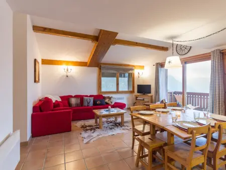 Appartement 5 pièces avec balcon sud, pieds des pistes à La Rosière : photo 2