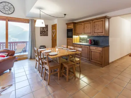 Appartement 5 pièces avec balcon sud, pieds des pistes à La Rosière : photo 3