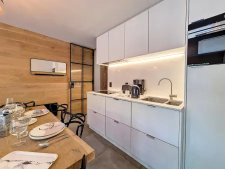 Appartement 2P cabine · 6 pers · Balcon sud-ouest : photo 4