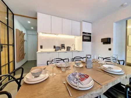 Appartement 2P cabine · 6 pers · Balcon sud-ouest : photo 8