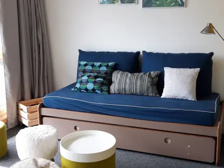 Location appartement à Les Arcs 1800, Appartement rénové calme 3 pièces 54m² avec balcon, TV et Wifi