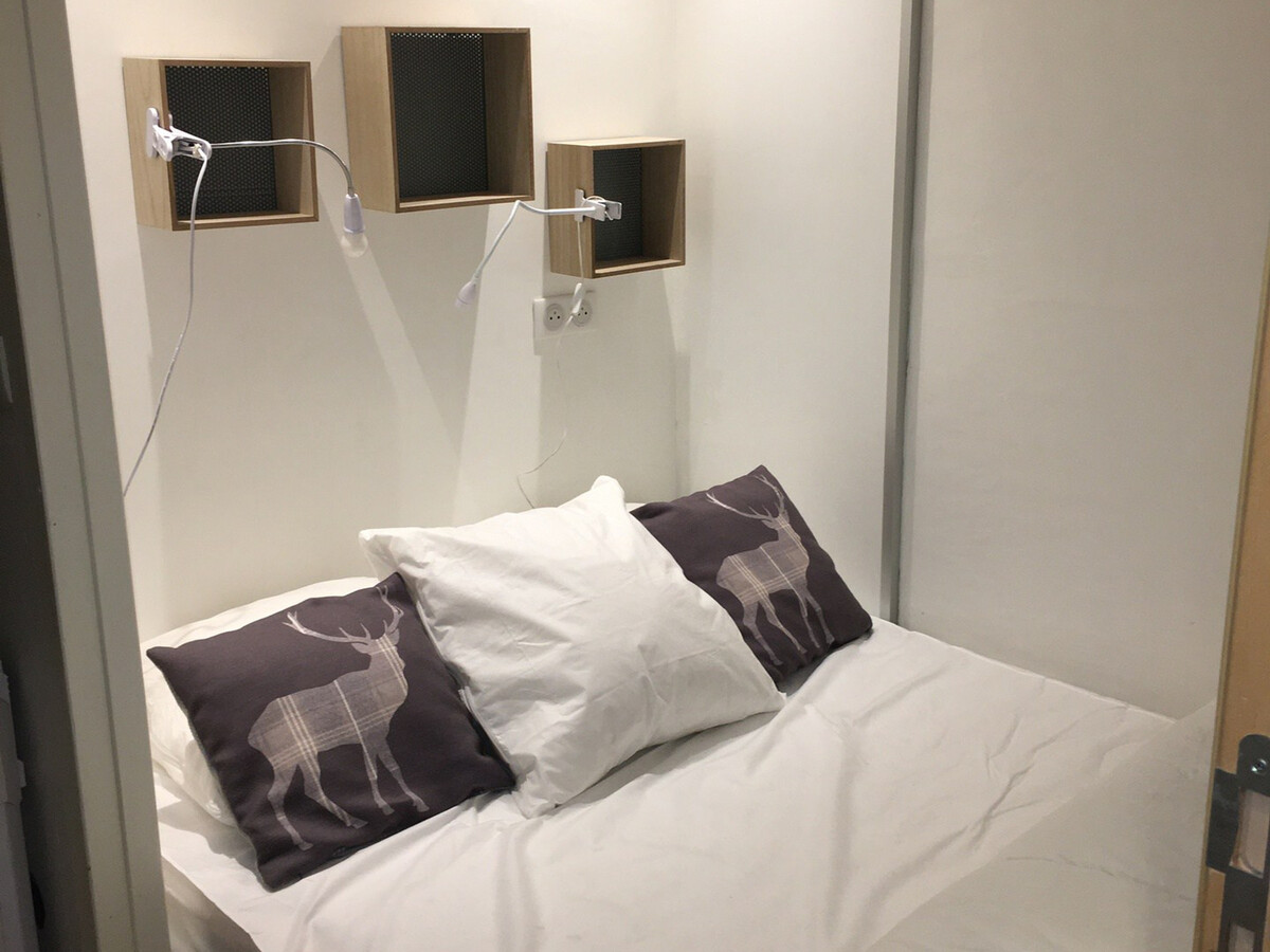 Appartement 54m² rénové, 8 personnes, balcon sud-ouest et parking - Photo 8