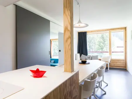 Location appartement à Les Arcs 1800, Appartement rénové, ski aux pieds, 2 balcons, station wifi