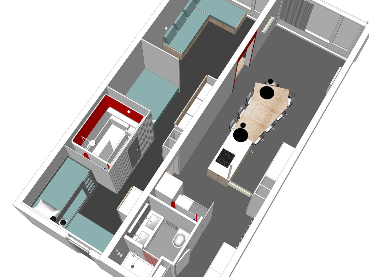 Appartement 3 pièces ski aux pieds, 15e étage, 2 balcons - Photo 16