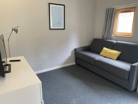 Studio cabine 5 pers. Les Arcs 1800, balcon et parking : photo 3