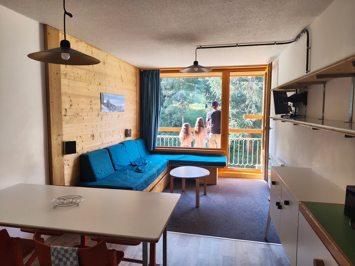 Studio rénové 27m² ski aux pieds, balcon sud Les Arcs - Photo 1