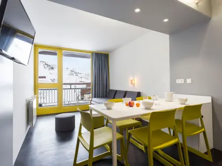 Location appartement à Les Arcs 2000, Studio rénové, accès direct pistes, calme