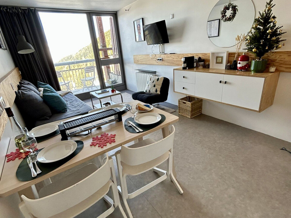 Studio 29m² 5 couchages, balcon Mont-Blanc, Les Arcs 2000 - Photo 1