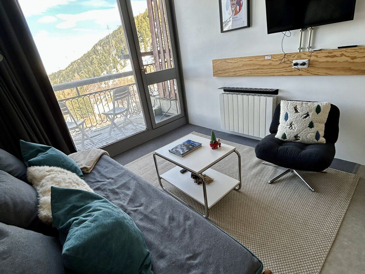 Studio 29m² 5 couchages, balcon Mont-Blanc, Les Arcs 2000 - Photo 2