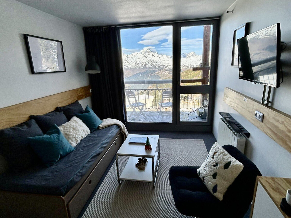 Studio 29m² 5 couchages, balcon Mont-Blanc, Les Arcs 2000 - Photo 5