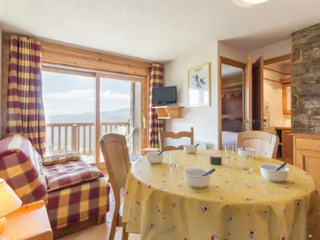 Location appartement à Les Arcs 1800, Appartement lumineux au calme avec balcon et accès skis aux pieds