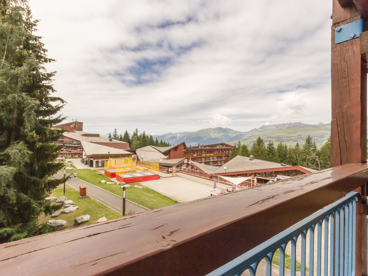 Studio cabine 4 pers aux Arcs 1800 : balcon, pied des pistes - Photo 9