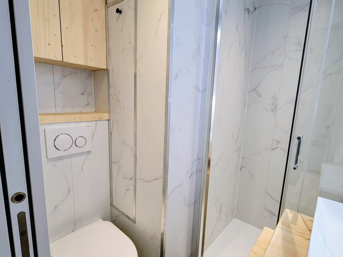 Studio rénové 4 pers aux Arcs 1800, ski aux pieds - Photo 9