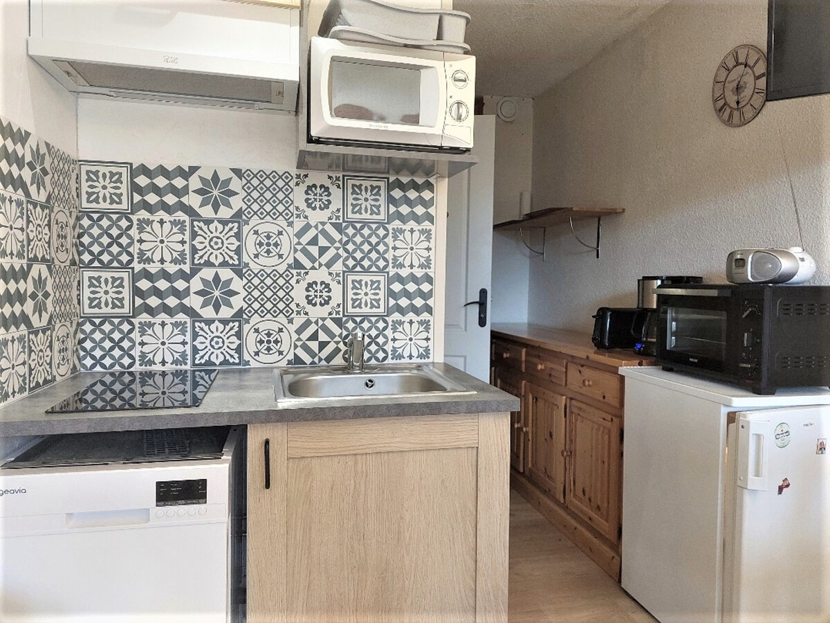 Studio 24m² 4 pers, balcon sud, centre Les Arcs 1800 - Photo 5