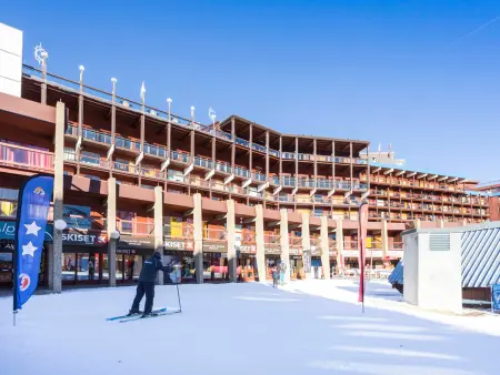 Studio 4 pers. aux pieds des pistes, balcon sud aux Arcs : photo 10