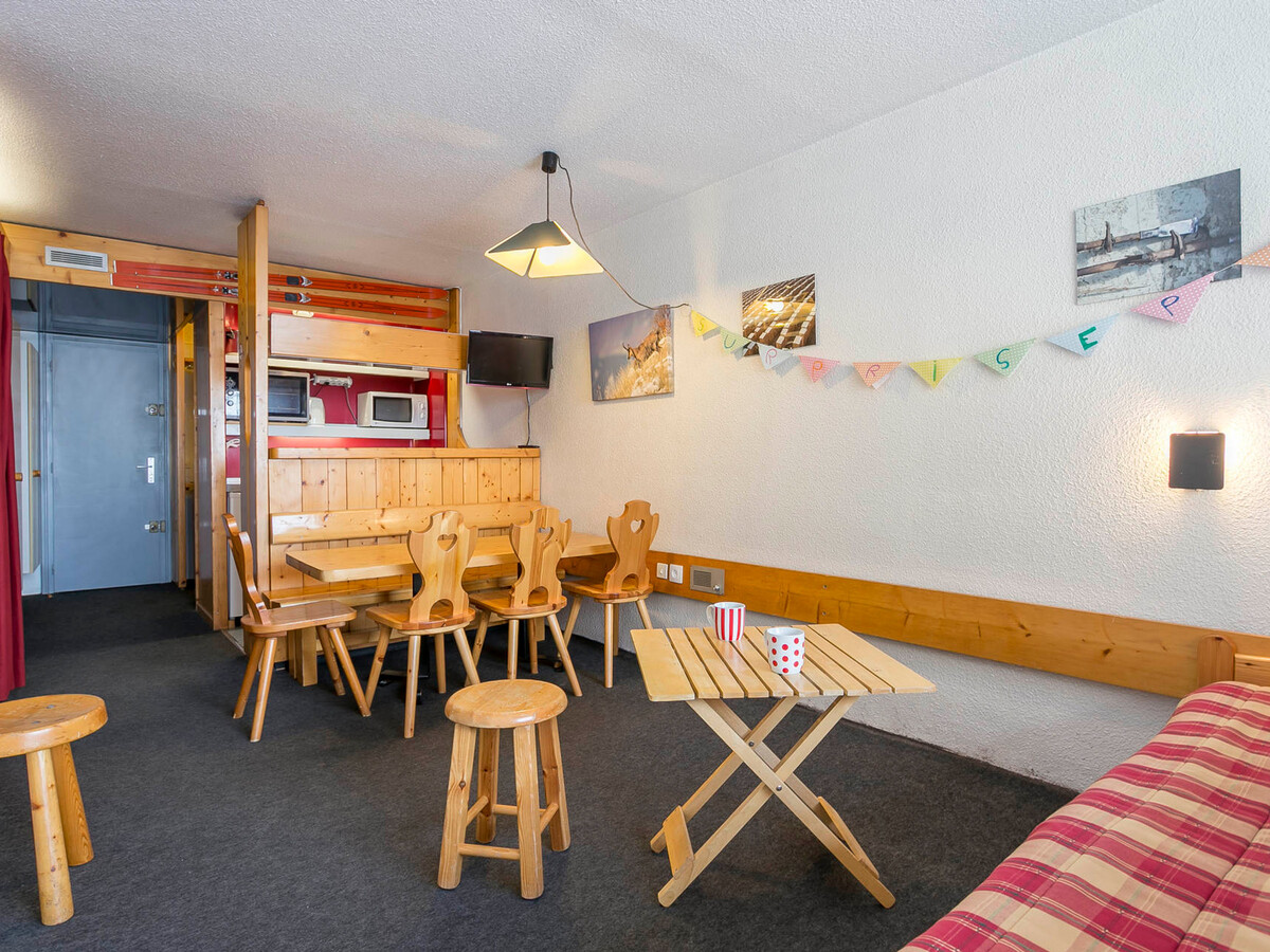 Appartement 6 personnes centre Les Arcs, balcon, parking - Photo 1