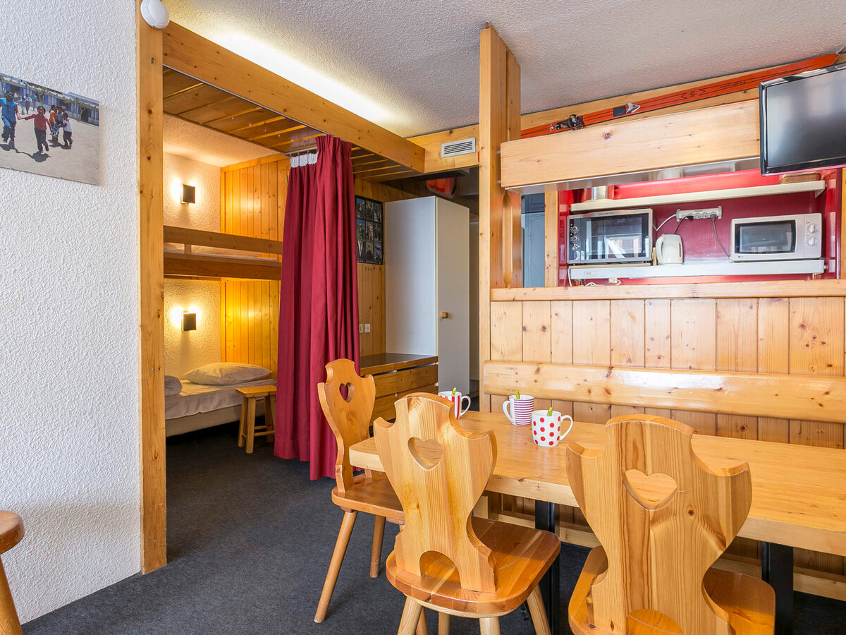 Appartement 6 personnes centre Les Arcs, balcon, parking - Photo 2