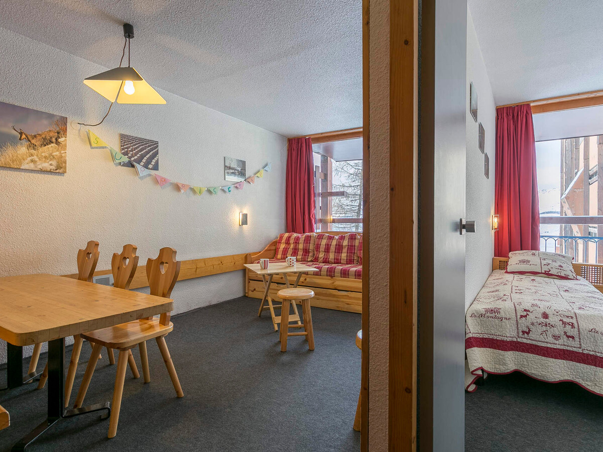 Appartement 6 personnes centre Les Arcs, balcon, parking - Photo 4