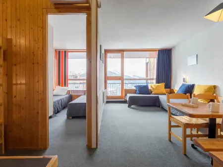Appartement 6 pers aux Arcs 1800 · Balcon Sud-Ouest : photo 3
