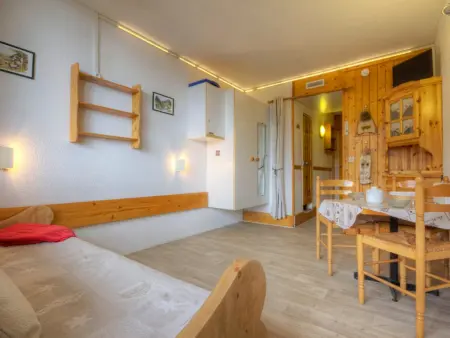 Studio 3 pers. aux Arcs 1800, balcon, WiFi : photo 2