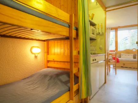 Studio 3 pers. aux Arcs 1800, balcon, WiFi : photo 3