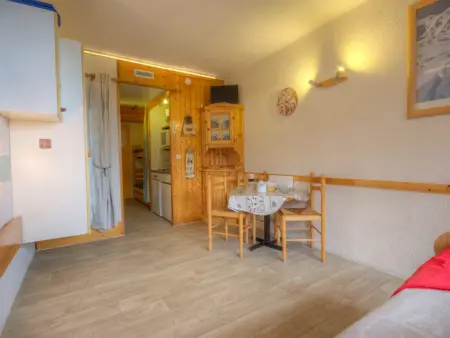 Studio 3 pers. aux Arcs 1800, balcon, WiFi : photo 6