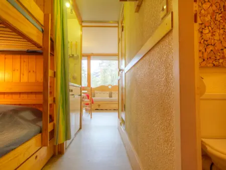 Studio 3 pers. aux Arcs 1800, balcon, WiFi : photo 8