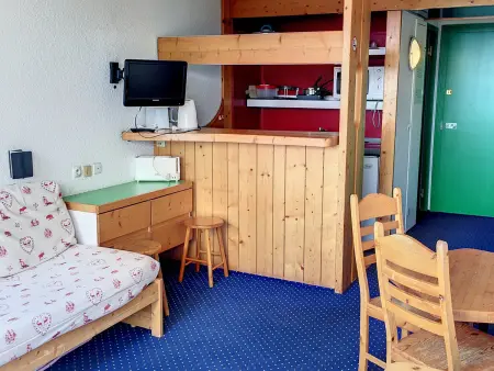 Location appartement à Les Arcs 1800, Appartement Ski aux pieds · Balcon