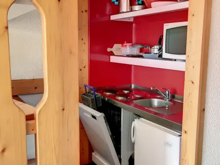 Appartement Ski aux pieds · Balcon, Appartement 5 personnes à Les Arcs 1800 - Photo 2