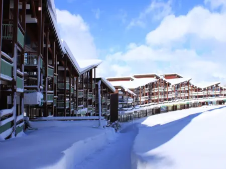 Appartement Ski aux pieds · Balcon, Appartement 5 personnes à Les Arcs 1800 - Photo 12