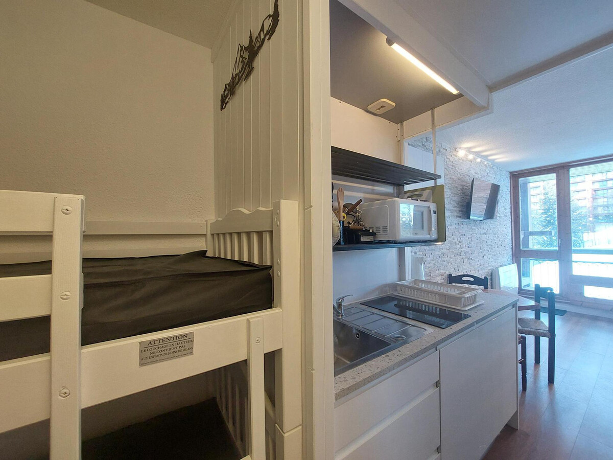 Studio 19m² aux Arcs 1800, balcon et WIFI inclus - Photo 6