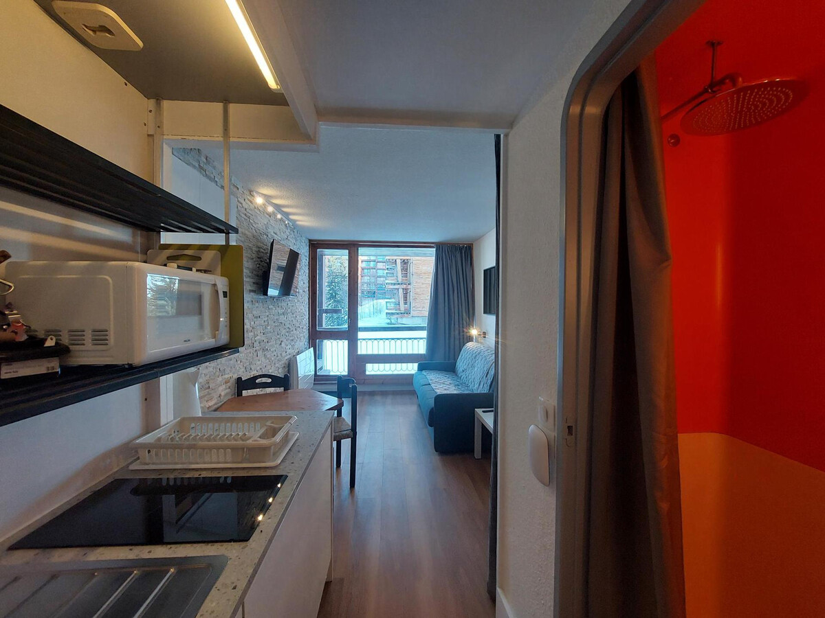 Studio 19m² aux Arcs 1800, balcon et WIFI inclus - Photo 8