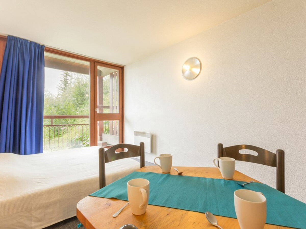 Studio cabine 5 pers. aux Arcs 2000, balcon vue Mont-Blanc - Photo 1
