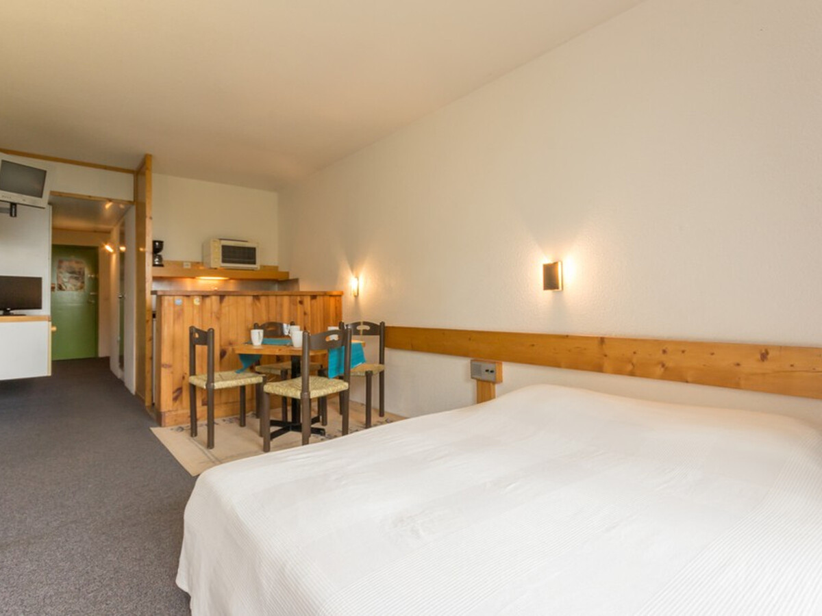 Studio cabine 5 pers. aux Arcs 2000, balcon vue Mont-Blanc - Photo 2