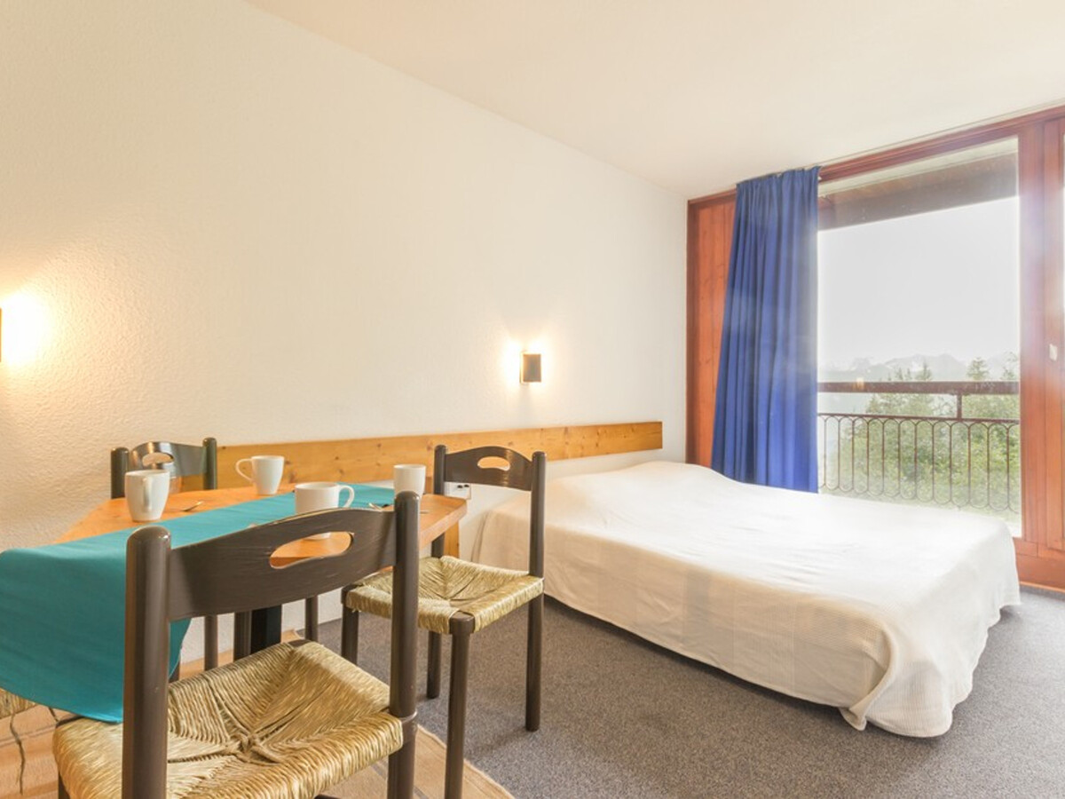 Studio cabine 5 pers. aux Arcs 2000, balcon vue Mont-Blanc - Photo 4