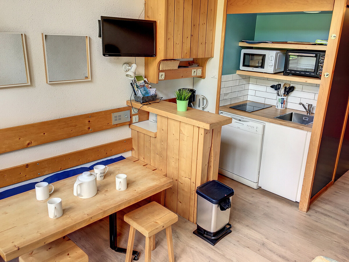 Studio mezzanine 28m² balcon sud-ouest, retour skis aux pieds - Photo 2