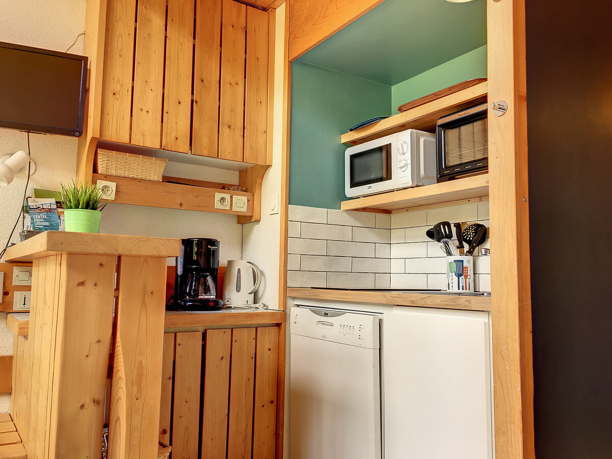 Studio mezzanine 28m² balcon sud-ouest, retour skis aux pieds - Photo 3