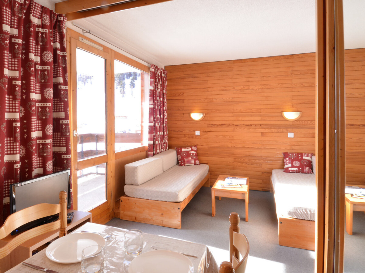 Studio 28 m² balcon sud pistes, 4 personnes - Photo 3