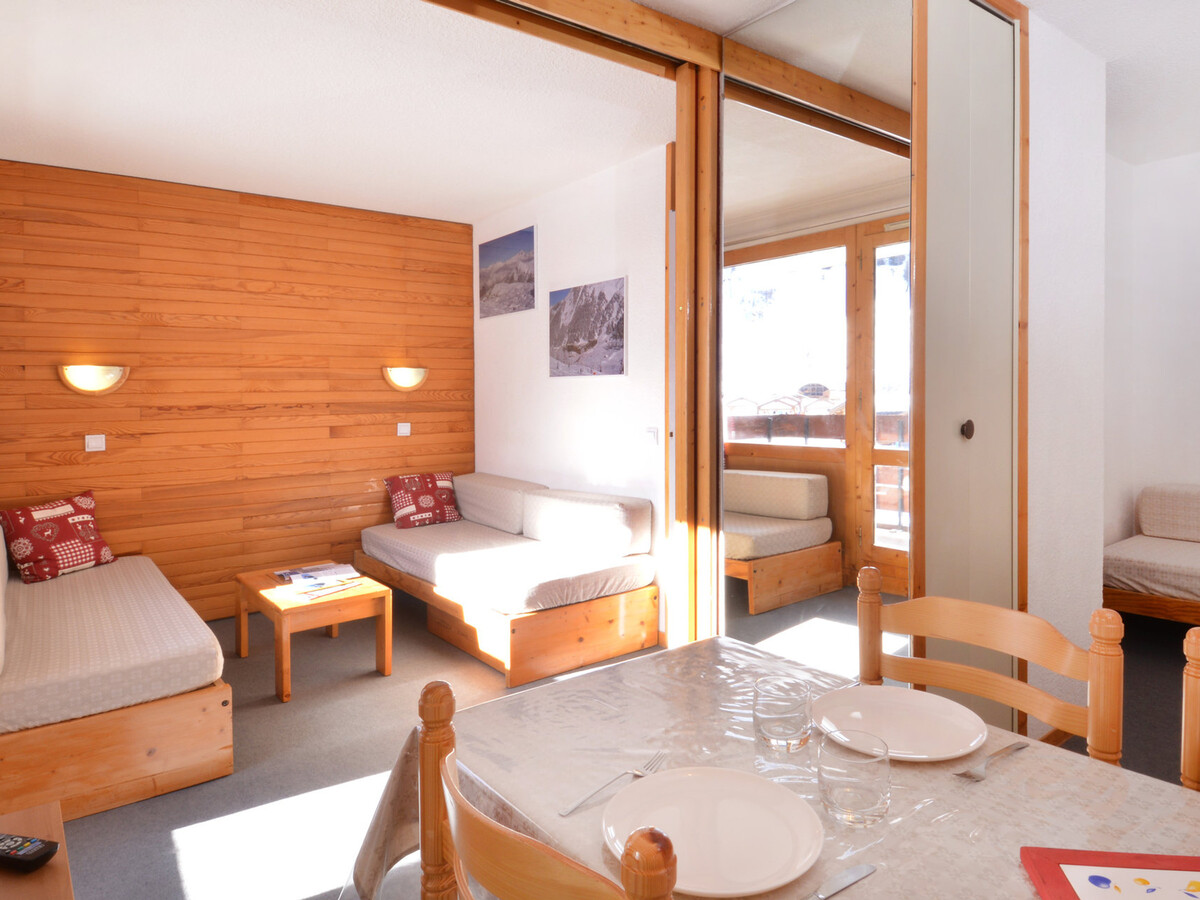 Studio 28 m² balcon sud pistes, 4 personnes - Photo 5