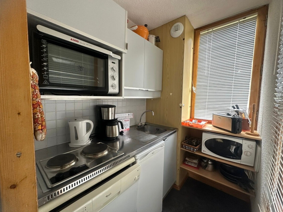 Studio 28 m² balcon sud pistes, 4 personnes - Photo 9