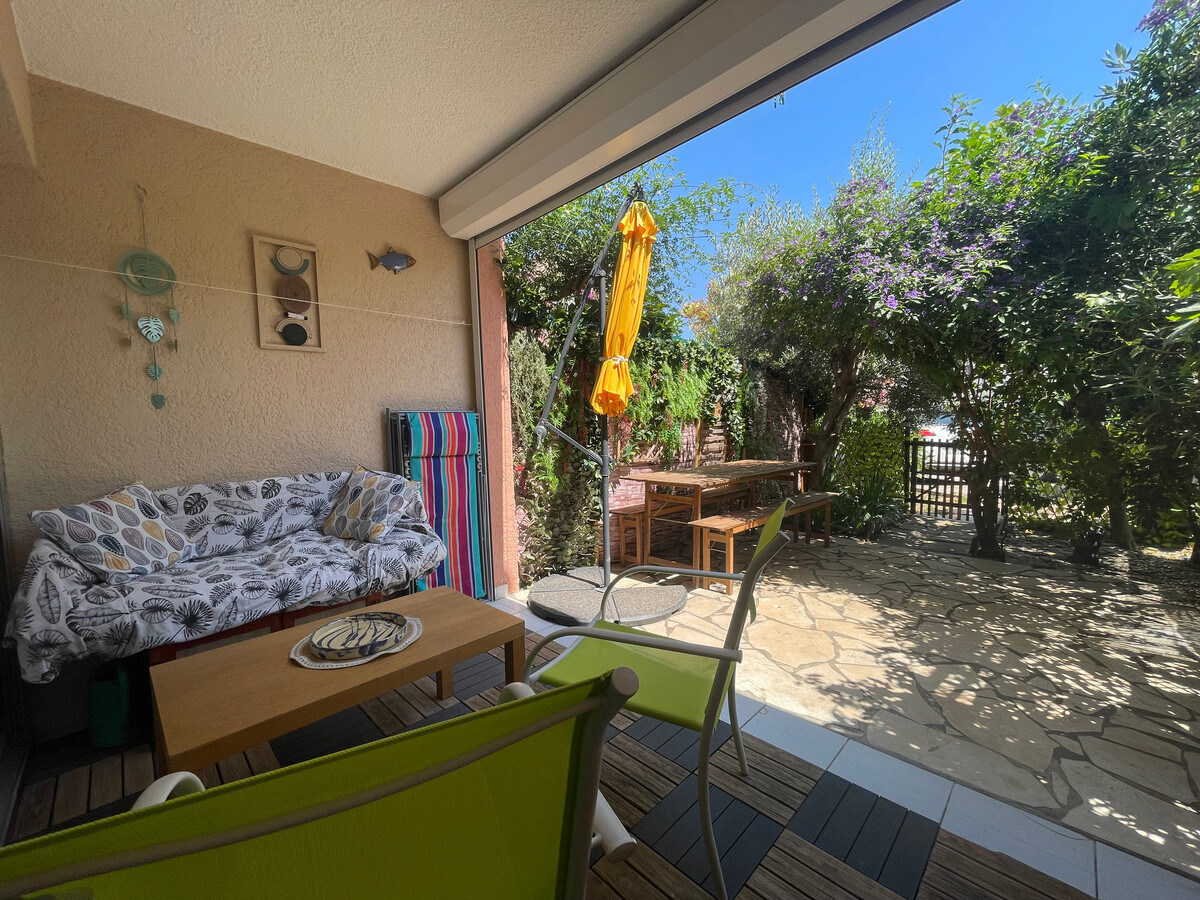 T2 rez-de-jardin près plage, 2 terrasses, parking - Photo 2