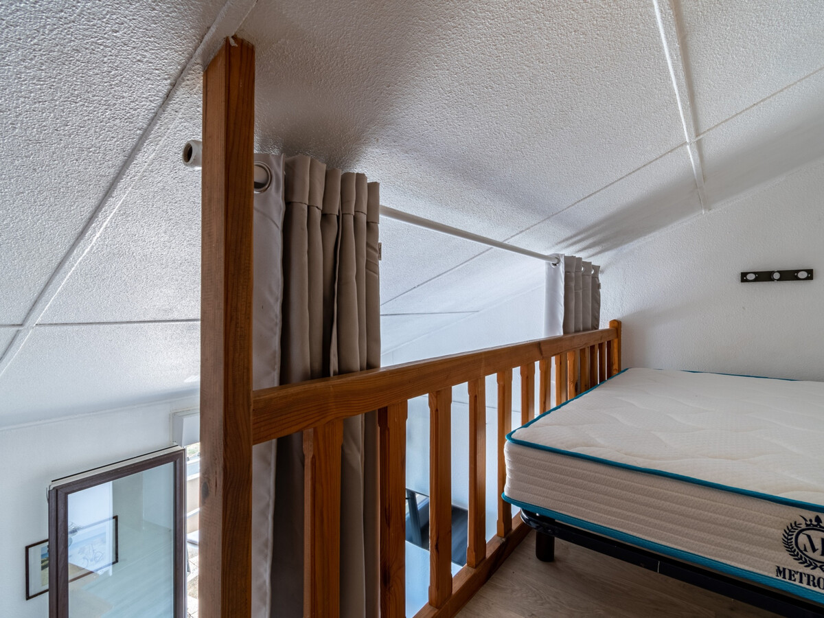 Studio mezzanine 2 pers. terrasse sud, centre-station Biscarrosse - Photo 7