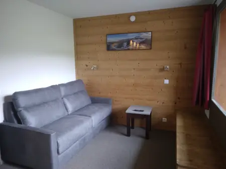 Location appartement à Plagne Bellecôte, Studio divisible lumineux, proche pistes, balcon, animaux admis