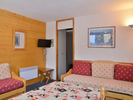 Appartement 5 pers, balcon vue pistes à Plagne Bellecôte : photo 4