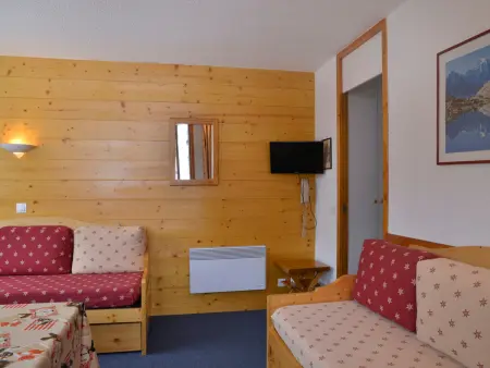 Appartement 5 pers, balcon vue pistes à Plagne Bellecôte : photo 6