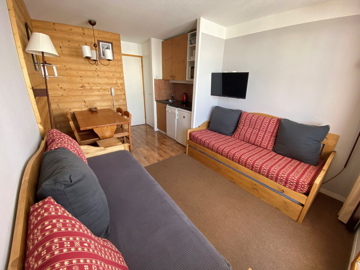 Studio cabine 27 m² skis aux pieds à Belle Plagne - Photo 1