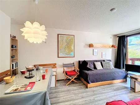 Studio 4/5 pers. Pied des pistes, Balcon, Animaux admis - Photo 1